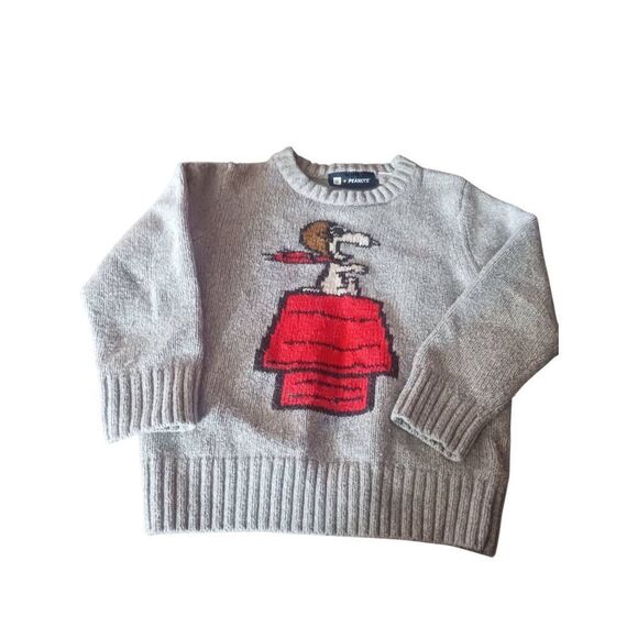 Baby gap x peanuts collaboration 3 T red barron snoopy Charlie brown - Picture 1 of 4